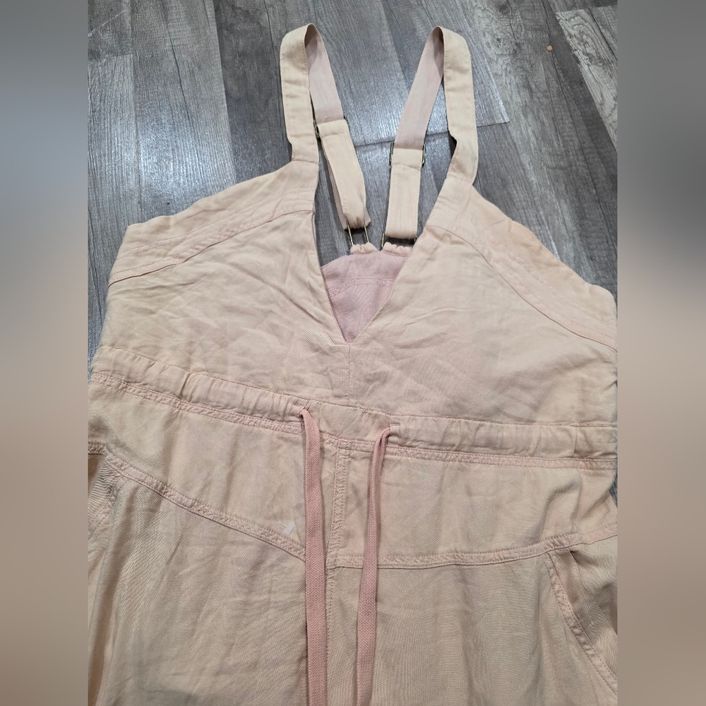 FREE PEOPLE MOVEMENT southern Lights Wide Leg Cargo Jumpsuit Oversized Boho Y2k - Picture 14 of 16